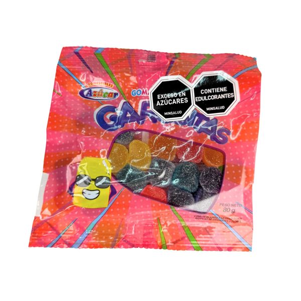 Goma goticas de colores 80 g