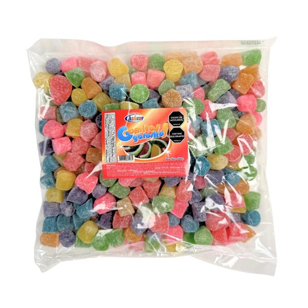 Goma goticas de colores 1000 g